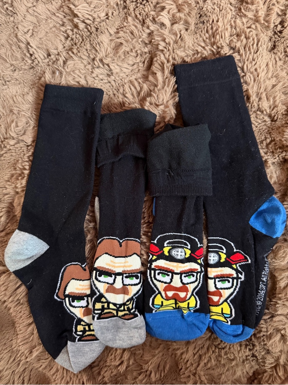 Walter White Breaking Bad Socks